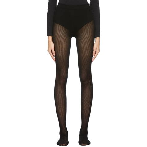 gucci tights black cheap|gucci black distressed tights.